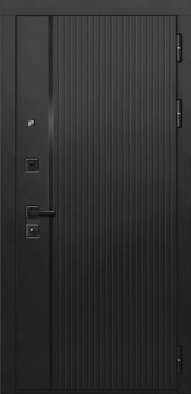 Дверь ДвериПРО L-45 ФЛ-609 (L-52, 10мм, белый матовый) DPRO195425