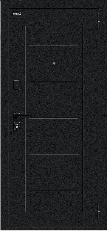 Товар Дверь Браво Борн/SBlack Букле черное/Wenge Melinga DIS007406