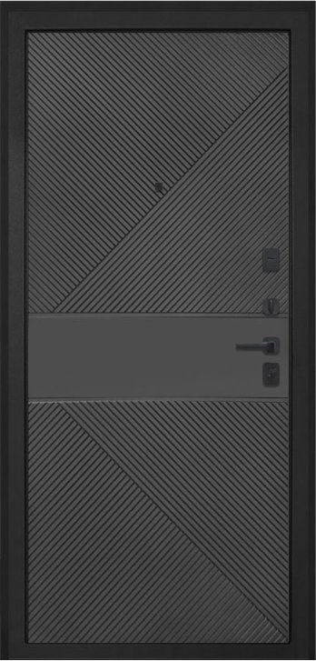 Товар Дверь Интекрон Профит Black (фурнитура черная) ФЛ-613 черный (крашеный) DIS007187